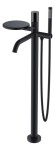 Boheme смеситель напольный black diamond black, Stick арт. 129-BB