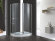 Cezares Душевой уголок ELENA Хром - ELENA-W-RH-1-120/90-C-Cr-L