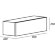 Cezares Тумба CADRO - CADRO-80-1C-SO-NR-BLUM