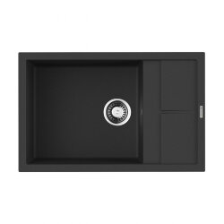 Omoikiri Кухонная мойка Sumi 78-LB-BL, черный арт. 4993719 Omoikiri Кухонная мойка Sumi 78-LB-BL, черный арт. 4993719