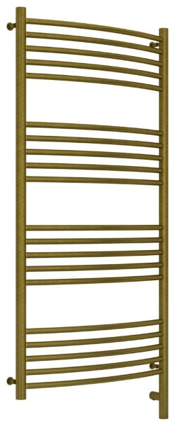 Электрический полотенцесушитель Богема 3.0 выгнутая 1200х600 МЭМ правый (состаренная бронза) Сунержа арт. 05-5803-1260