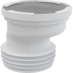 Alcaplast Выпускной патрубок для унитаза гофровый, белый арт. A991-20