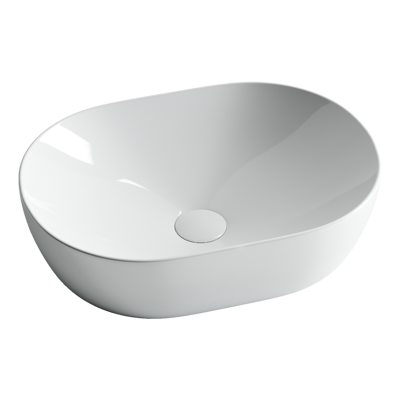 Ceramica Nova Раковина накладная овальная (белый) Element арт. CN5010