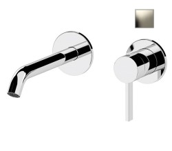 Remer Смеситель для раковины Metrica MC15PXV скрытого монтажа, сталь глянцевый Remer Смеситель для раковины Metrica MC15PXV скрытого монтажа, сталь глянцевый