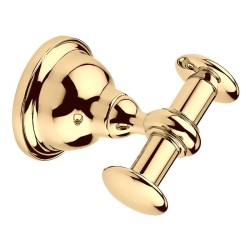 Webert двойной крючок для ванной, Armony, AM500401010 цвет: золото Webert двойной крючок для ванной, Armony, AM500401010 цвет: золото