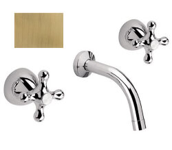 Remer Настенный смеситель для раковины никель, цвет: бронза Liberty 10LIVO