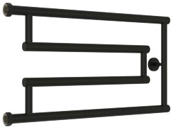 Водяной полотенцесушитель High-Tech+ model "G" 320х650 (матовый чёрный) Сунержа арт. 31-4051-3265 Водяной полотенцесушитель High-Tech+ model "G" 320х650 (матовый чёрный) Сунержа арт. 31-4051-3265