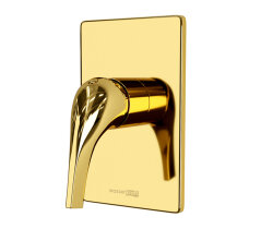 WasserKRAFT Смеситель для ванны и душа sauer 7151 цвет: золото WasserKRAFT Смеситель для ванны и душа sauer 7151 цвет: золото