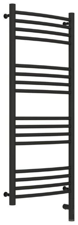 Электрический полотенцесушитель Богема 3.0 выгнутая 1000х400 МЭМ правый (тёмный титан муар) Сунержа арт. 15-5803-1040