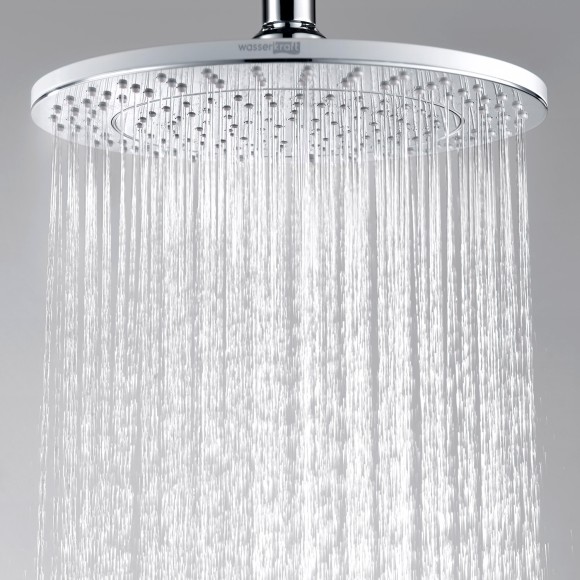 WasserKRAFT Верхняя душевая насадка a067 цвет: хром