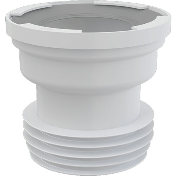 Alcaplast Выпускной патрубок для унитаза гофровый, белый арт. A991
