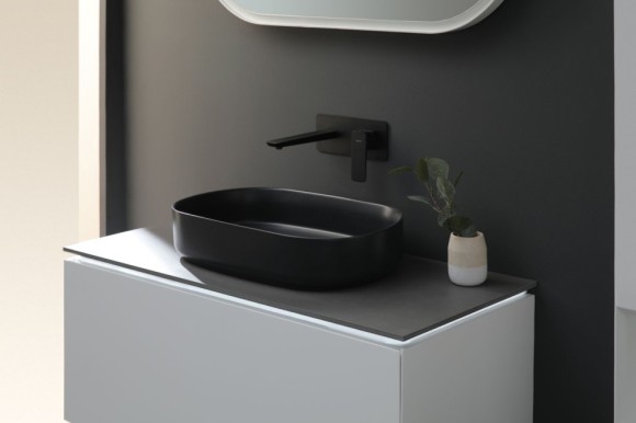 Allen Brau Раковина 55x36 Fantasy, черный матовый - 4.11022.31 Allen Brau Раковина 55x36 Fantasy, черный матовый - 4.11022.31