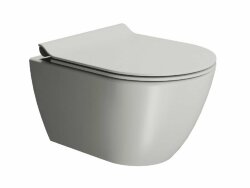 GSI Подвесной унитаз с системой смыва "Swirlflush" Pura, серый - 881617