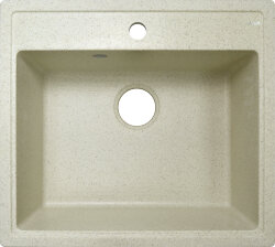 Azario Кухонная мойка Litos 570x505x200 искусственный мрамор, Бежевый Litos арт. CS00078324