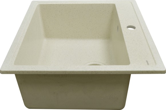 Azario Кухонная мойка Litos 570x505x200 искусственный мрамор, Бежевый Litos арт. CS00078324 Azario Кухонная мойка Litos 570x505x200 искусственный мрамор, Бежевый Litos арт. CS00078324