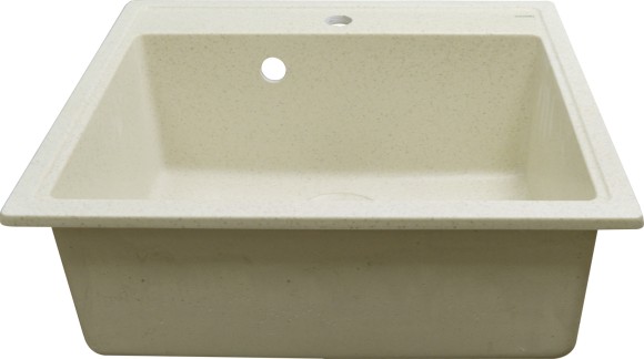 Azario Кухонная мойка Litos 570x505x200 искусственный мрамор, Бежевый Litos арт. CS00078324 Azario Кухонная мойка Litos 570x505x200 искусственный мрамор, Бежевый Litos арт. CS00078324