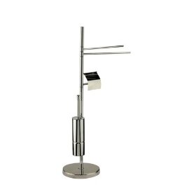 Remer Стойка с аксессуарами Universal RB560CR, цвет: хром