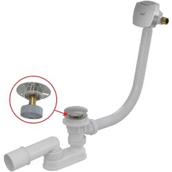 Alcaplast Слив-перелив click-clack, хром арт. A508CKM