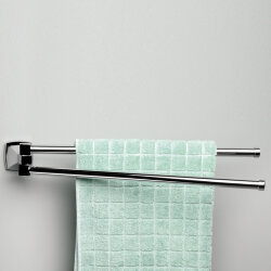 WasserKRAFT Держатель полотенец двойной wern k-2531 цвет: хром WasserKRAFT Держатель полотенец двойной wern k-2531 цвет: хром