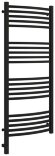 Электрический полотенцесушитель Аркус 3.0 1200х500 МЭМ левый (матовый чёрный) Сунержа арт. 31-5704-1250