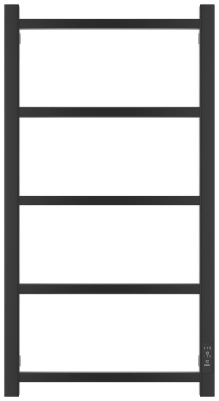 Электрический полотенцесушитель Формат 26 800х400 правый (матовый чёрный) Стилье арт. 31526-8040 Электрический полотенцесушитель Формат 26 800х400 правый (матовый чёрный) Стилье арт. 31526-8040