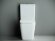 Ceramica Nova Напольный пристенный унитаз (белый) Cubic арт. CN1803