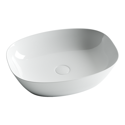 Ceramica Nova Раковина накладная овальная (белый) Element арт. CN5005