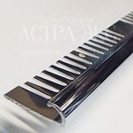 Закругленный внешний профиль из хромированной латуни 6 мм арт. RJ 60 OC