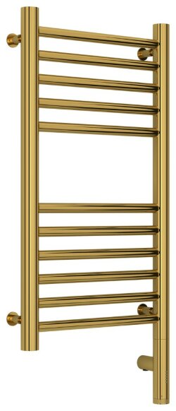 Электрический полотенцесушитель Богема 3.0 прямая 600х300 МЭМ правый (золото) Сунержа арт. 03-5805-6030