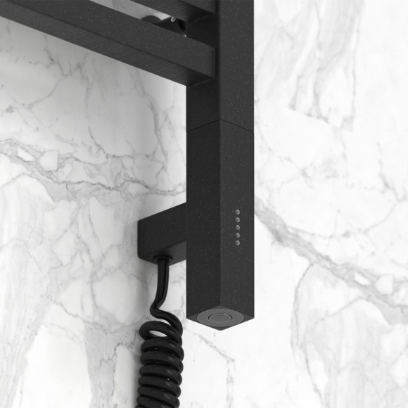 Электрический полотенцесушитель Модус 3.0 800x300 МЭМ левый (тёмный титан муар) Сунержа арт. 15-5700-8030 Электрический полотенцесушитель Модус 3.0 800x300 МЭМ левый (тёмный титан муар) Сунержа арт. 15-5700-8030