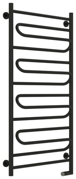 Электрический полотенцесушитель Элегия 2.0 1200х600 МЭМ правый (матовый чёрный) Сунержа арт. 31-5219-1260