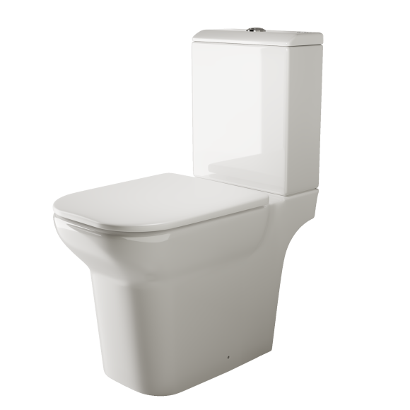 Ceramica Nova Напольный пристенный унитаз (белый) Enjoy арт. CN1101E
