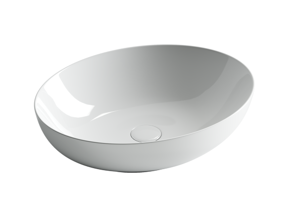 Ceramica Nova Раковина накладная овальная (белый) Element арт. CN6017
