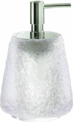 Gedy Настольный дозатор с пластиковой помпой Irina, хром арт. IN80(02)