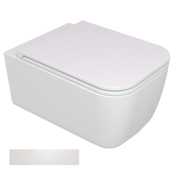 GSG Подвесной унитаз, безободковый Brio BRWCSO013, цвет: пергамон