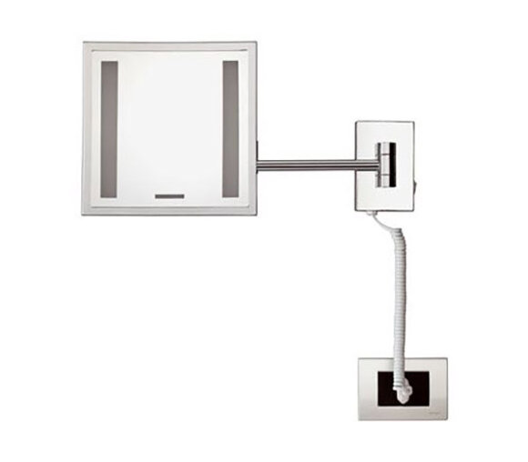Remer Косметическое зеркало AH75QLED, цвет: хром