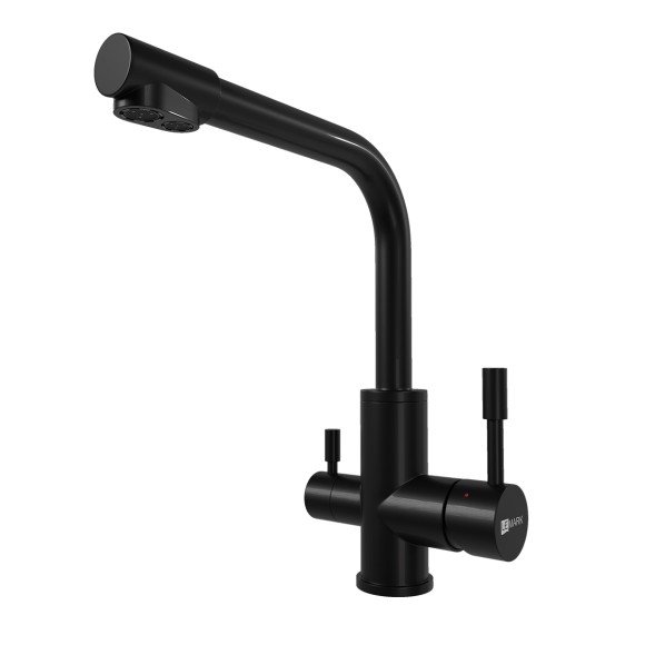 Смеситель для кухни, Lemark Expert, черный матовый арт. LM5061BL