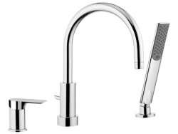 Remer Infinity I07 Смеситель на борт ванны (хром) Remer Infinity I07 Смеситель на борт ванны (хром)