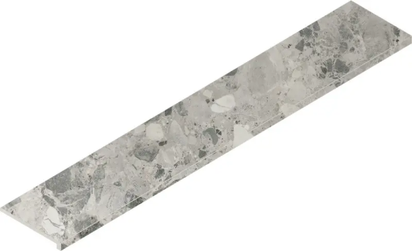 Italon ступень stone grey scal.160 front/континуум стоун грэй ступ.160 фронт 33x160, continuum - 620070002345