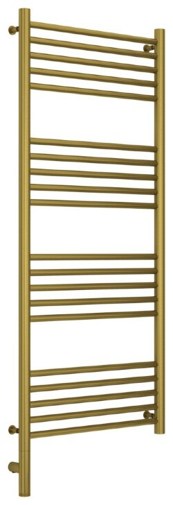 Электрический полотенцесушитель Богема 3.0 прямая 1200х500 МЭМ левый (состаренная латунь) Сунержа арт. 051-5804-1250