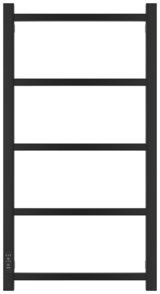 Электрический полотенцесушитель Формат 26 800х400 левый (матовый чёрный) Стилье арт. 31527-8040 Электрический полотенцесушитель Формат 26 800х400 левый (матовый чёрный) Стилье арт. 31527-8040