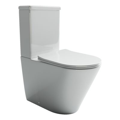 Ceramica Nova Напольный пристенный унитаз (белый) Highlight арт. CN1802