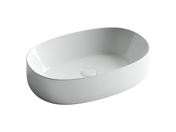 Ceramica Nova Раковина накладная овальная (белый) Element арт. CN5023