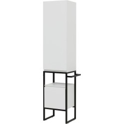 Allen Brau Шкаф пенал Priority, белый матовый - 1.31006.WM