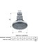 Remer Душевая головка d70 мм 351A, цвет: хром