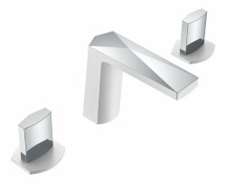 Boheme Смеситель для раковины белый хром Venturo арт. 150-WCR-ICE Boheme Смеситель для раковины белый хром Venturo арт. 150-WCR-ICE