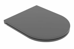 GSG Сиденье для унитаза с микролифтом Like LKCOPRSLTICR021, цвет: пепел