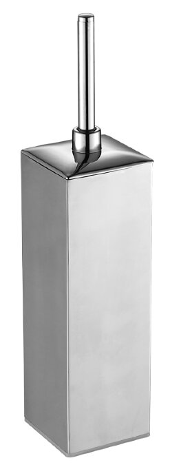 Azario Ершик для унитаза напольный хромированный квадратный, Rina арт. AZ-451 Azario Ершик для унитаза напольный хромированный квадратный, Rina арт. AZ-451