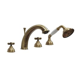 Webert смеситель на борт ванны, Ottocento, OT730101065 цвет: бронза Webert смеситель на борт ванны, Ottocento, OT730101065 цвет: бронза