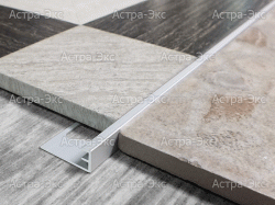 Г-образный напольный соединительный профиль из алюминия 8 мм арт. TRB